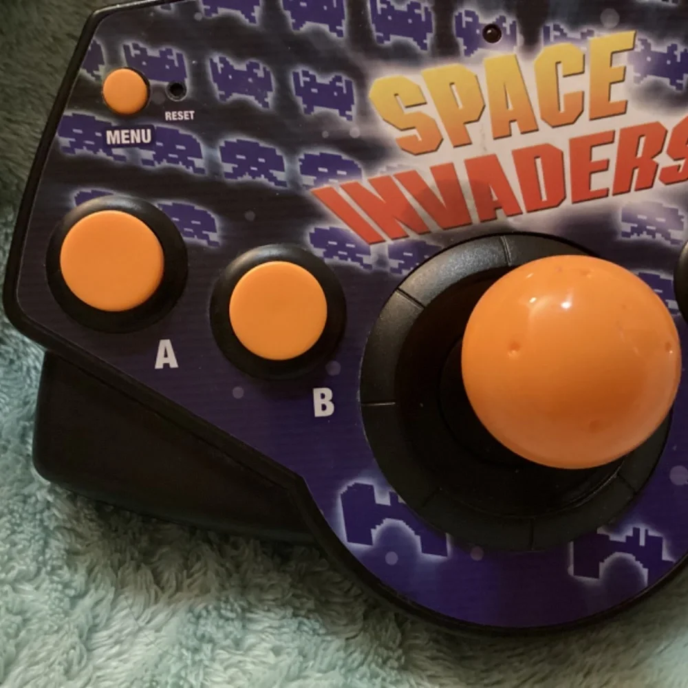 SPACE INVADERS 5-in-1 Plug N Play TV Game by Radica